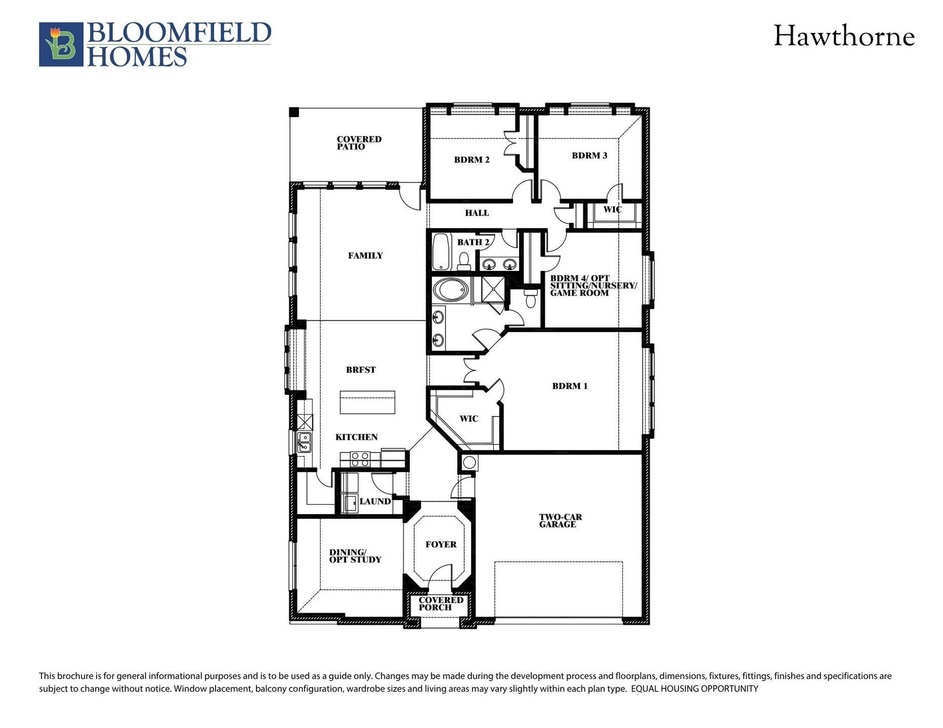 Hawthorne Floor Plan