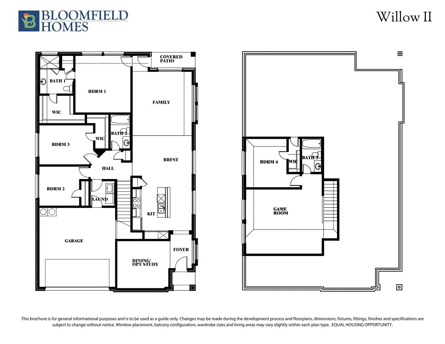 Willow II Floor Plan