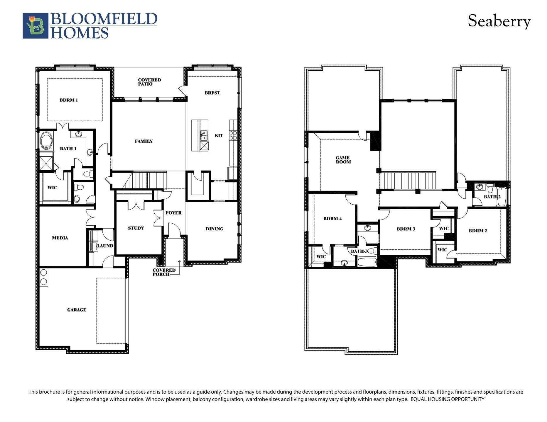 Seaberry Floor Plan