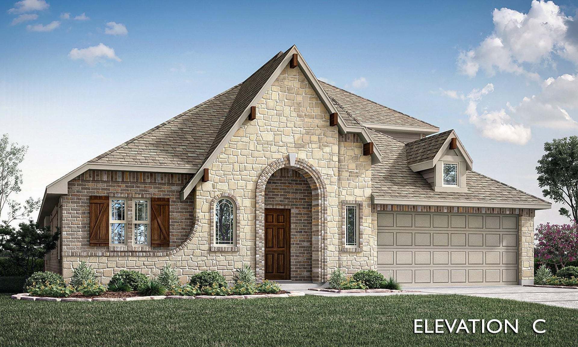 Hawthorne II - Sunrise at Garden Valley: Waxahachie, Texas - Bloomfield Homes