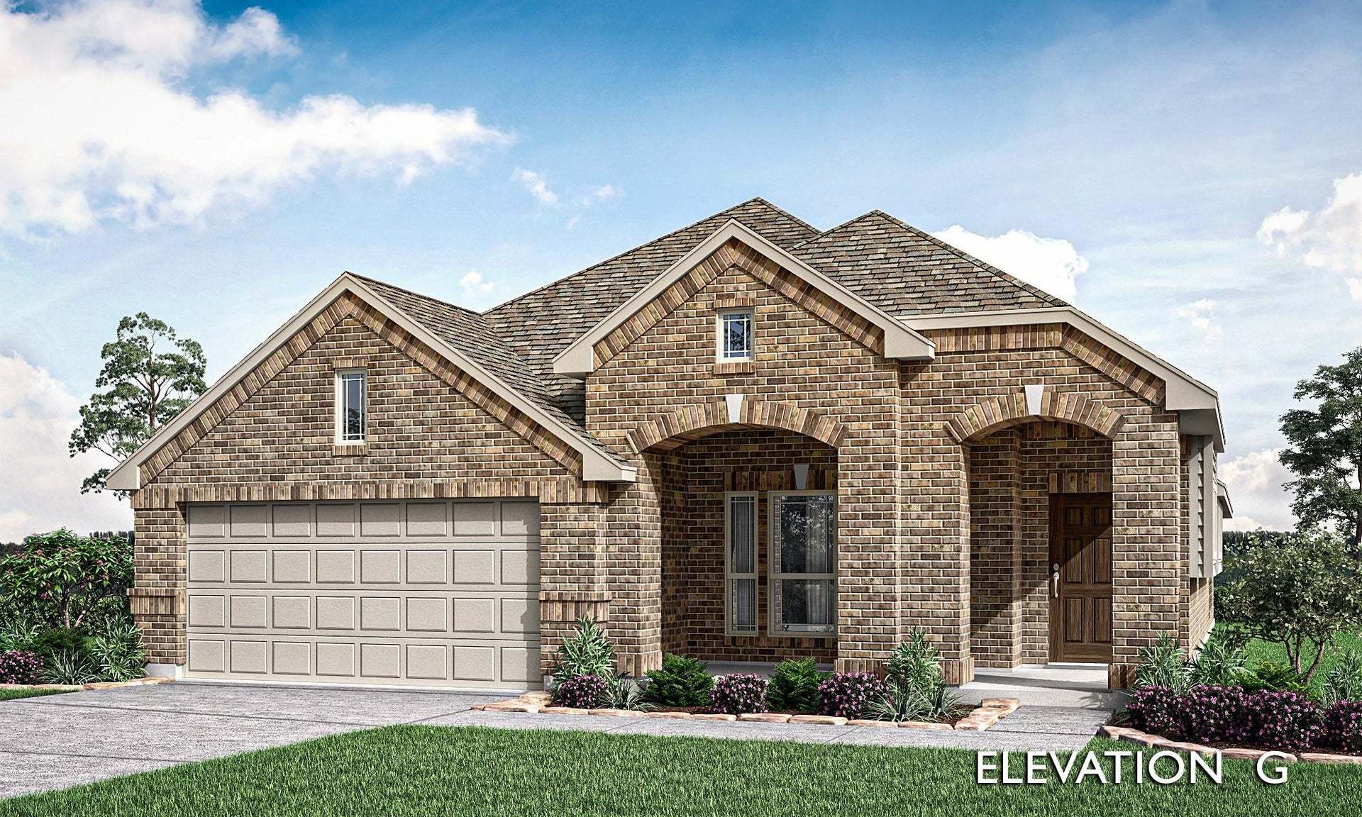 Dogwood - Georgetown at Kings Fort: Kaufman, Texas - Bloomfield Homes