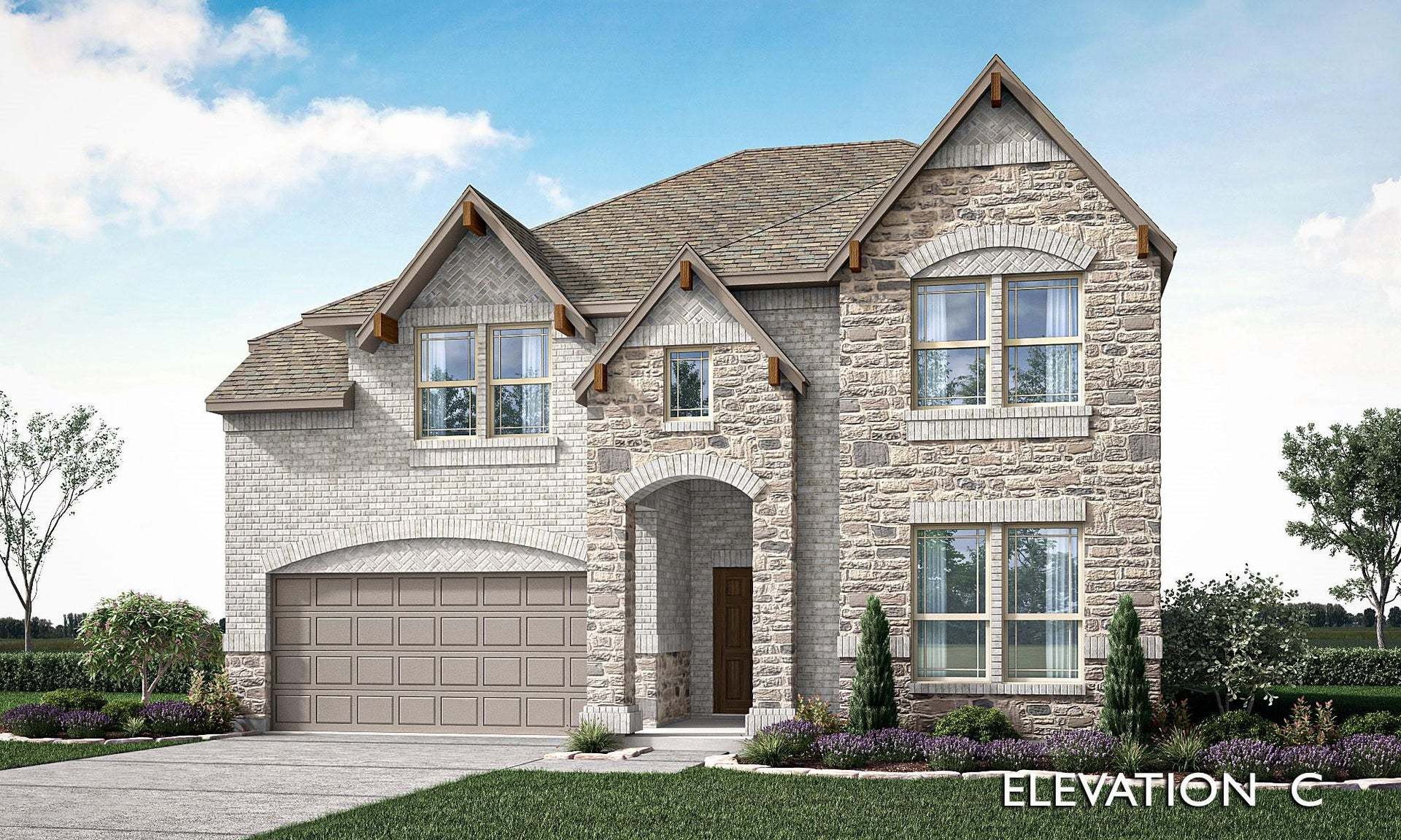 Violet IV - Sunrise at Garden Valley: Waxahachie, Texas - Bloomfield Homes
