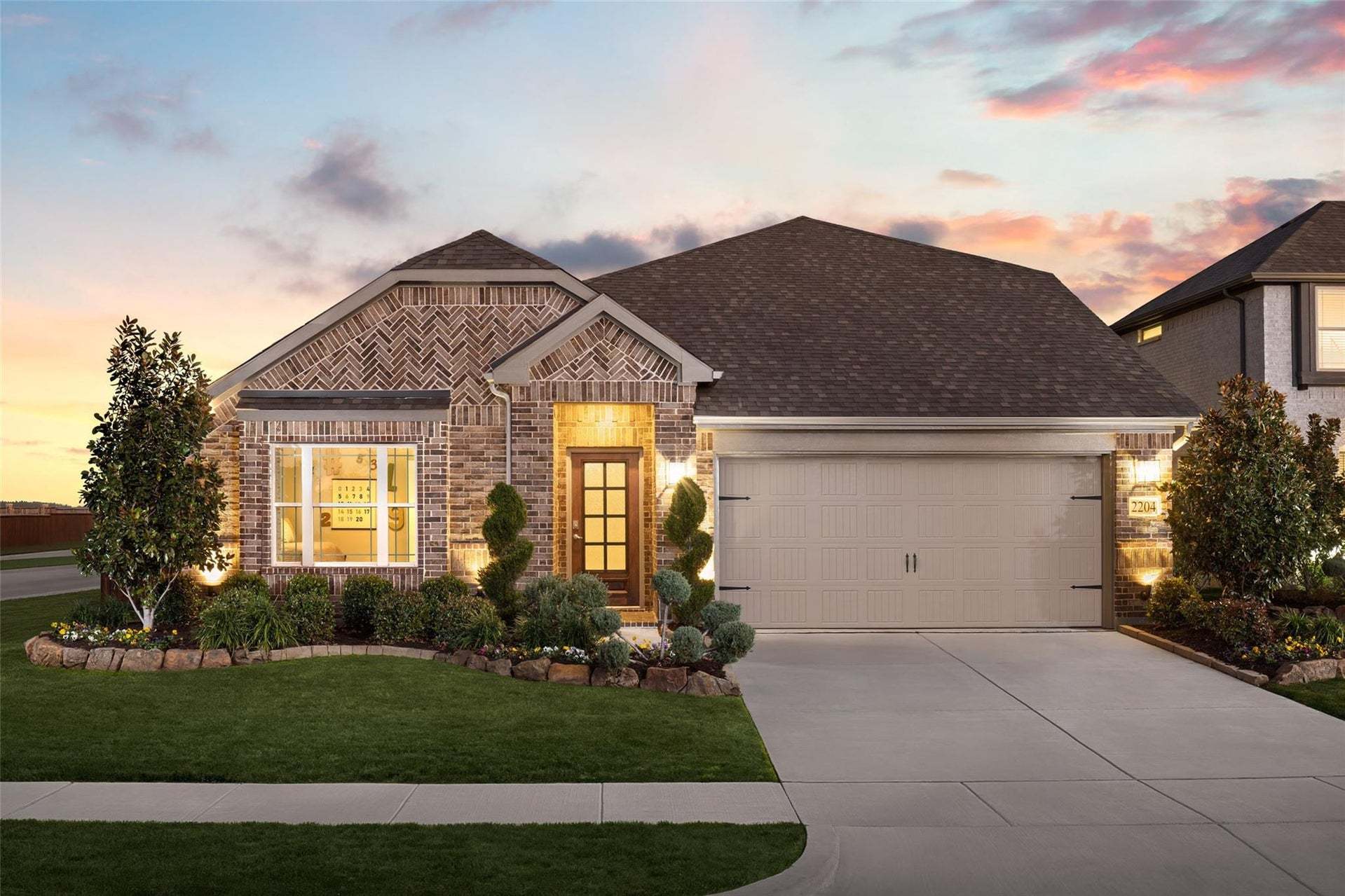 Redbud II - ArrowBrooke: Aubrey, Texas - Bloomfield Homes