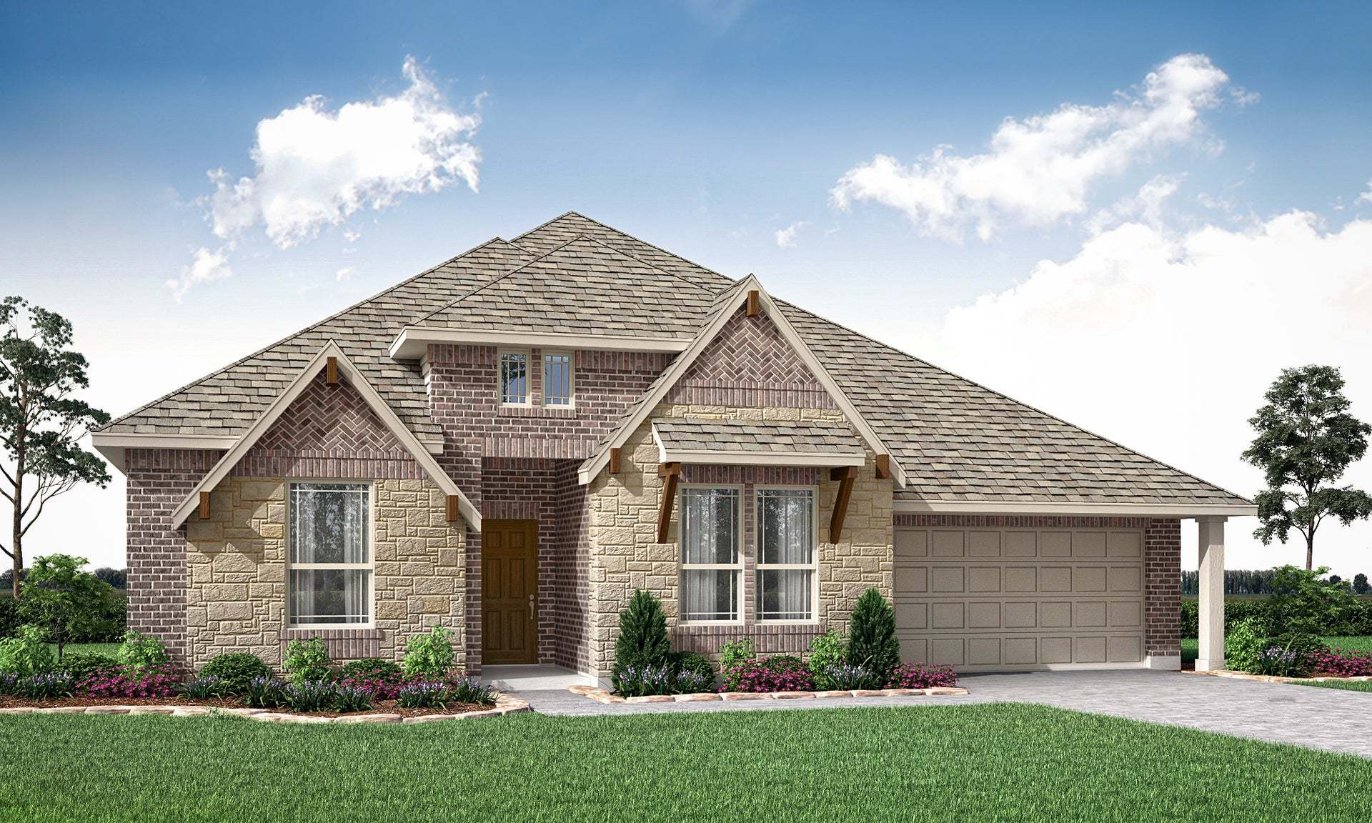 Caraway - Homestead at Daniel Farms: Desoto, Texas - Bloomfield Homes