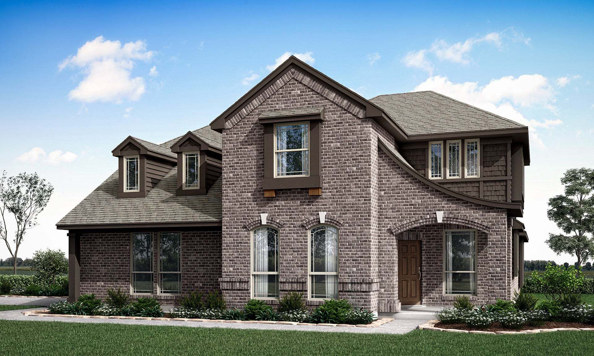 Magnolia II Side Entry - Mockingbird Heights: Midlothian, Texas - Bloomfield Homes
