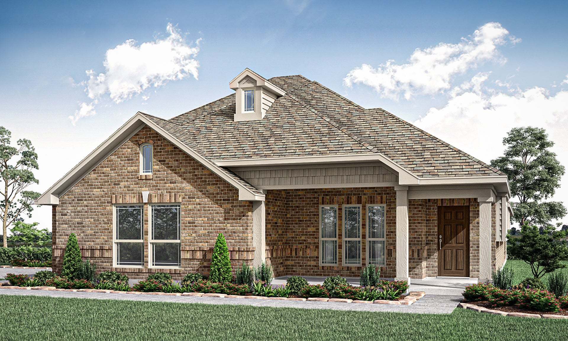 Dogwood III Side Entry - Glenbrook: Red Oak, Texas - Bloomfield Homes