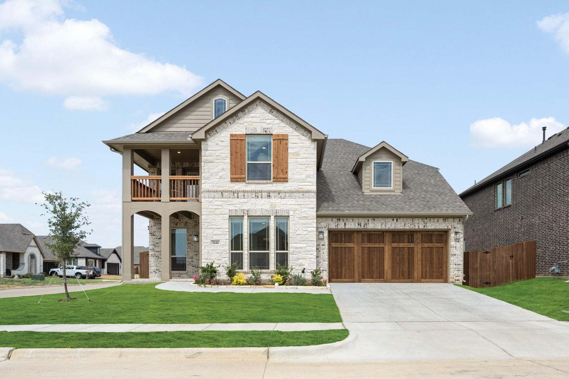 Magnolia II - Parks at Panchasarp Farms: Burleson, Texas - Bloomfield Homes