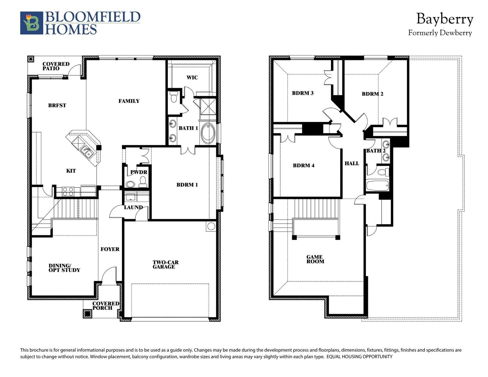 Bayberry Floor Plan