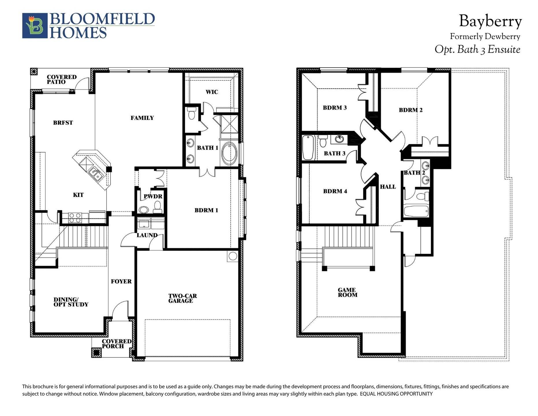 Bayberry with Optional Bath 3 Ensuite