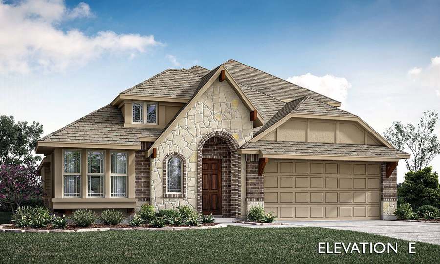 Cypress II by Bloomfield Homes in Fort Worth TX