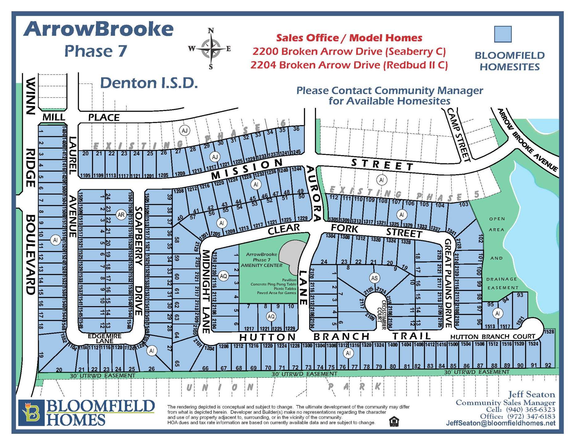 ArrowBrooke in Aubrey, TX New Homes by Bloomfield Homes