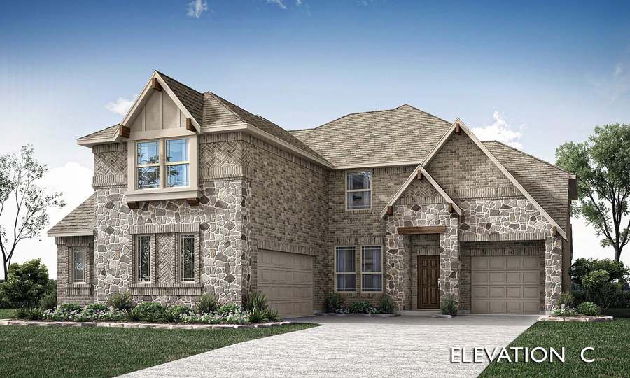 Spring Cress II by Bloomfield Homes in Fort Worth TX