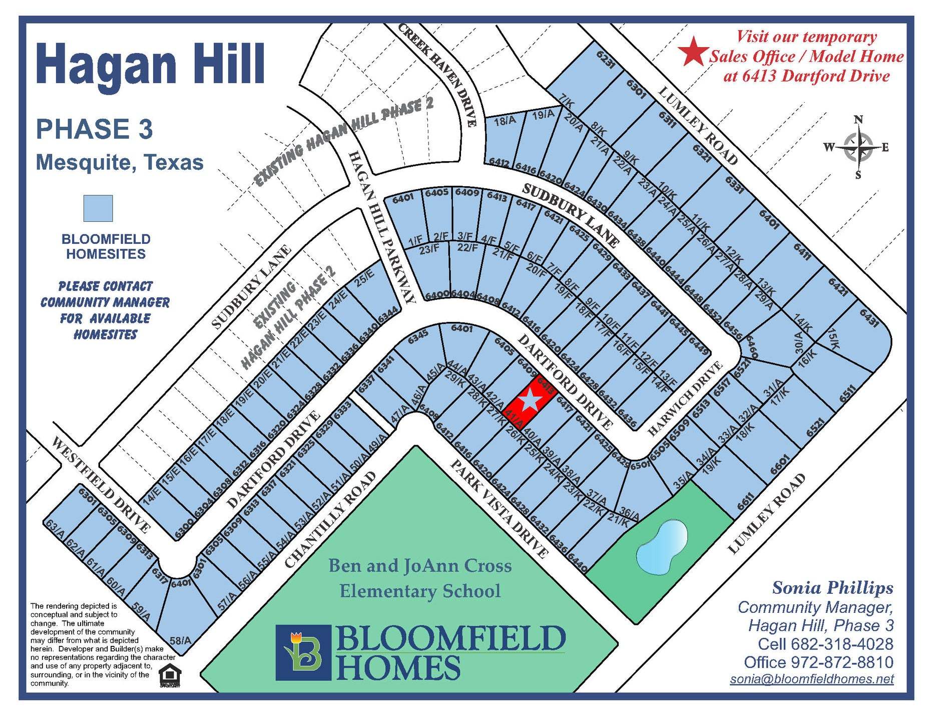 Hagan Hill in Mesquite, TX New Homes by Bloomfield Homes