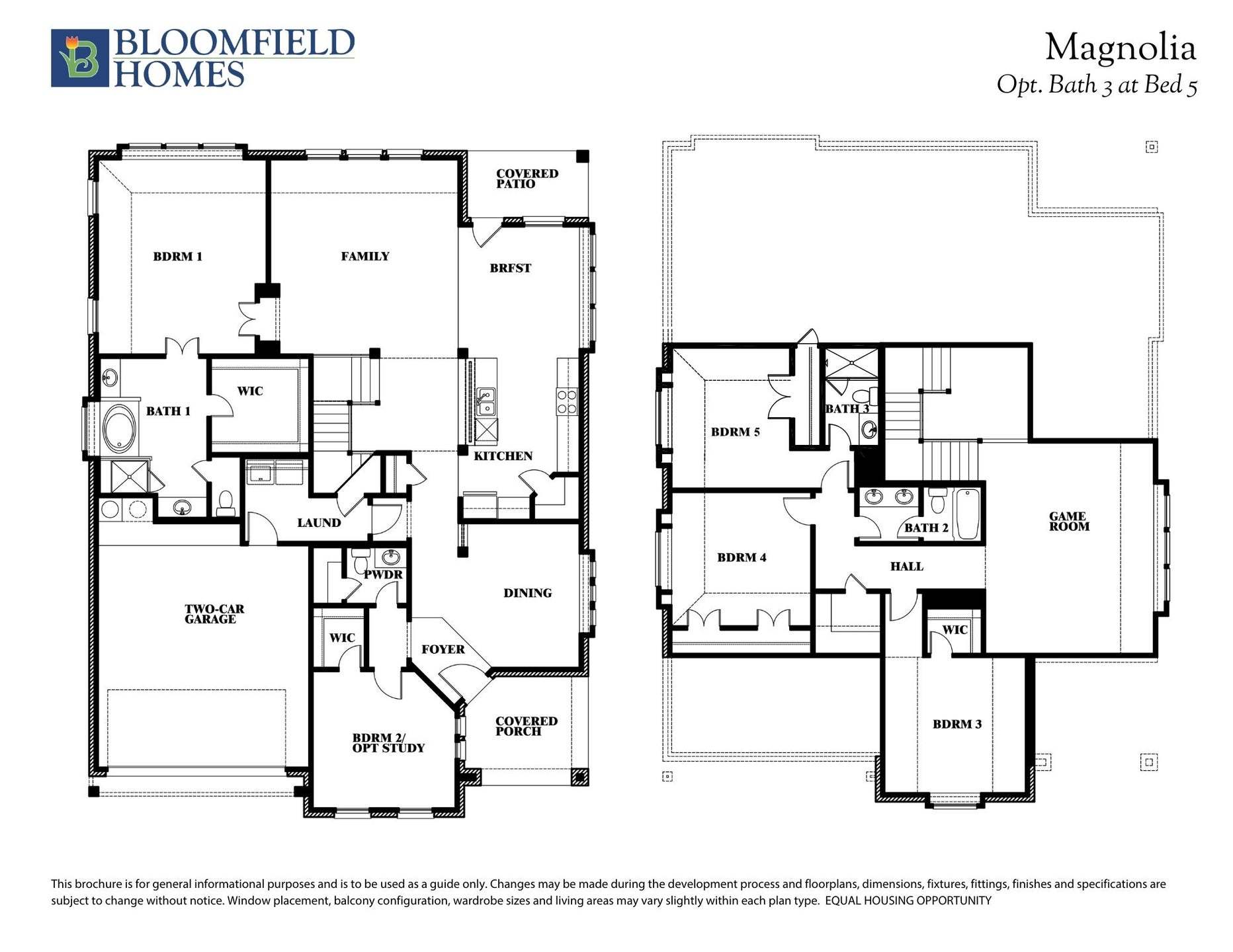 Magnolia Floor Plan with Optional Bath 3