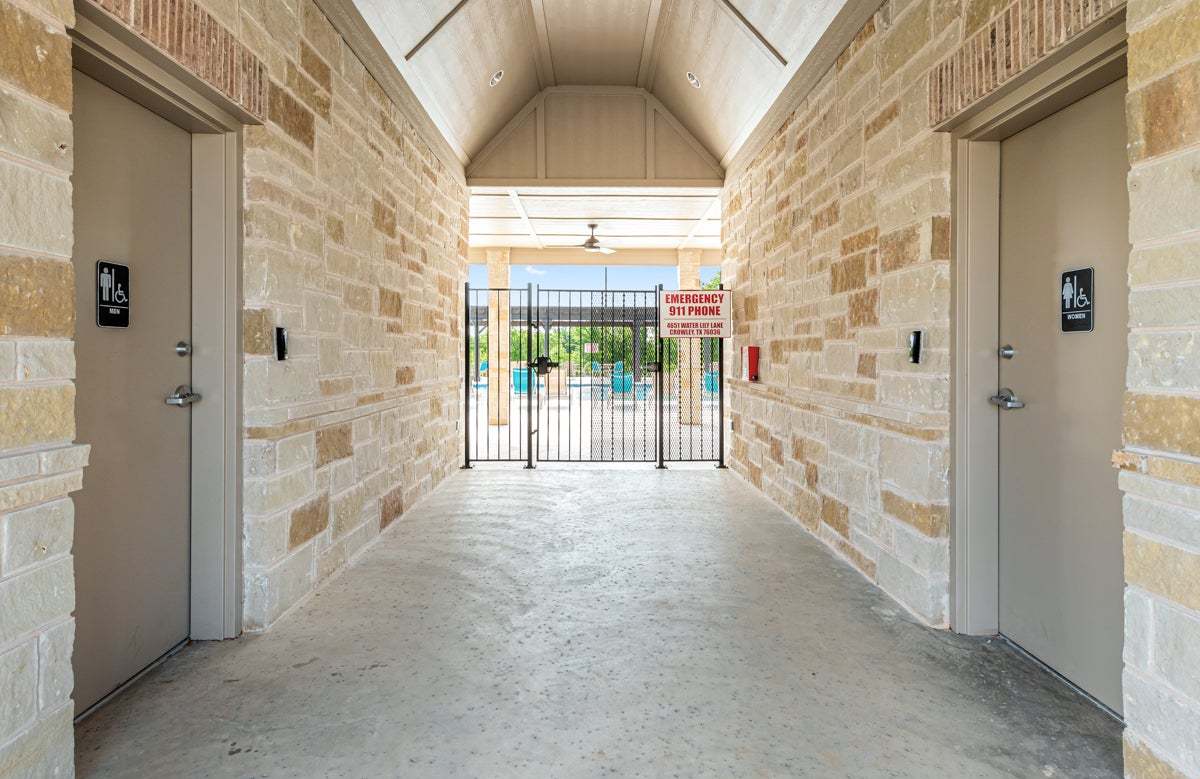 Hulen Trails Pool House