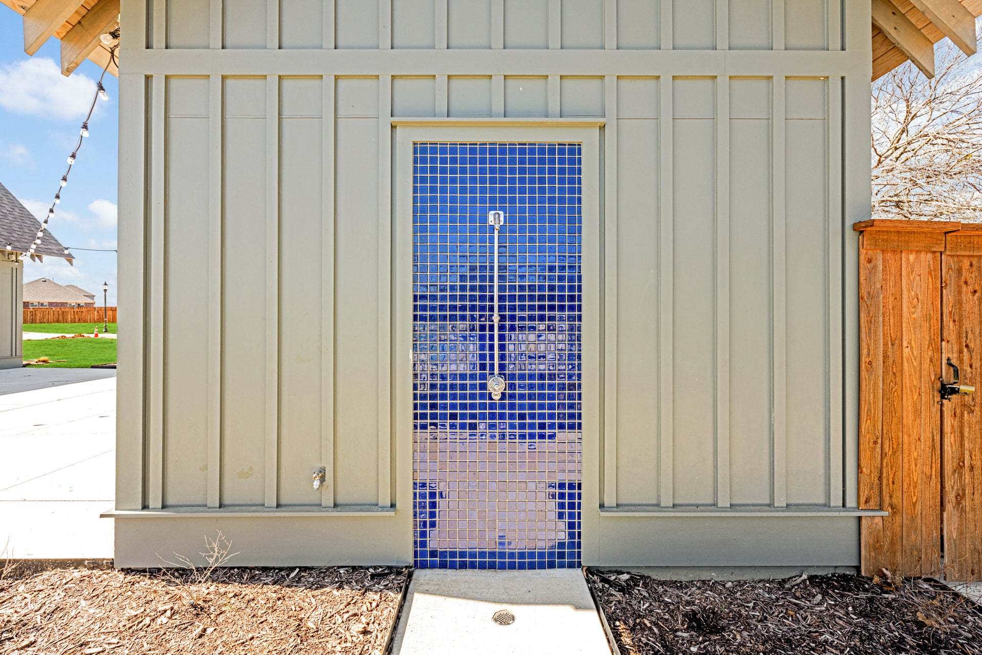 Pool House Shower