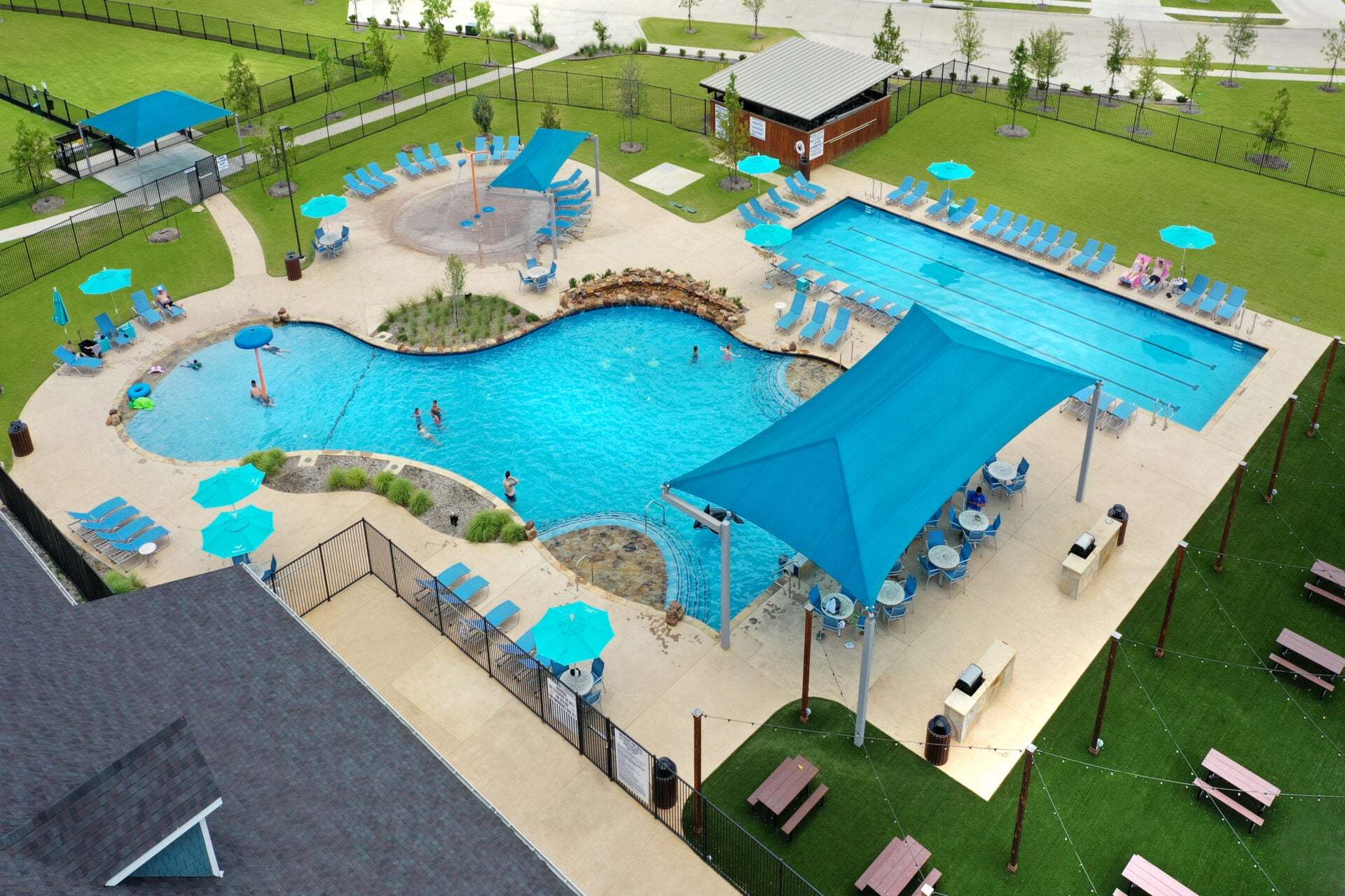 Resort and Lap Pools & Splash Pad