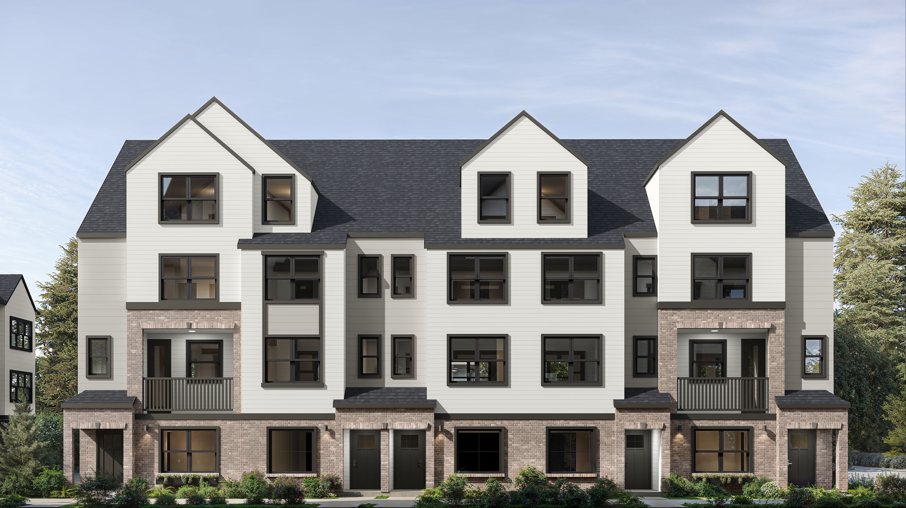 casa en Towns on 7th por Blue Fern Homes