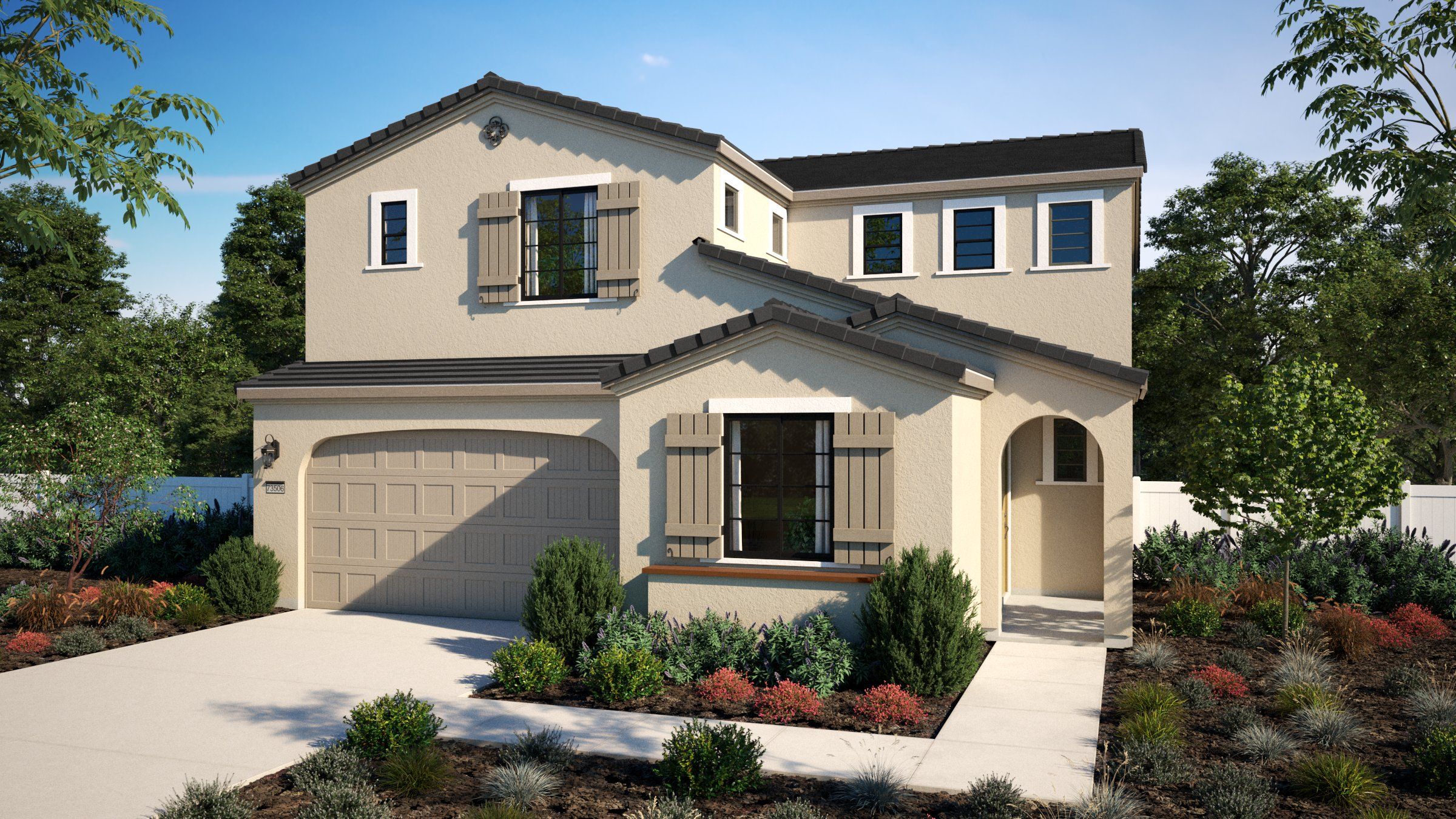 Provence Residence Two Plan at Provence at The Havens in Bonsall, CA