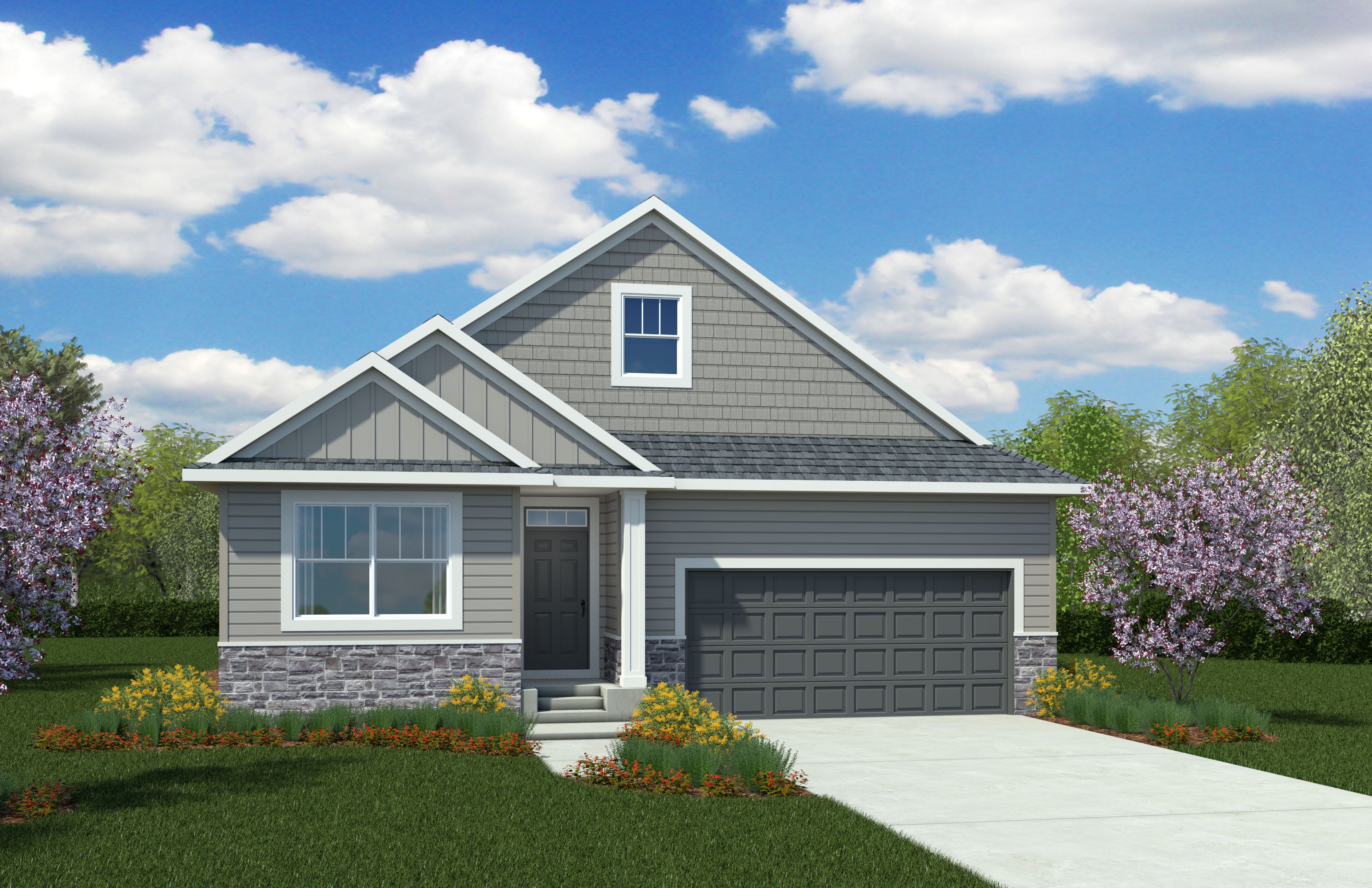 The Cypress floor plan