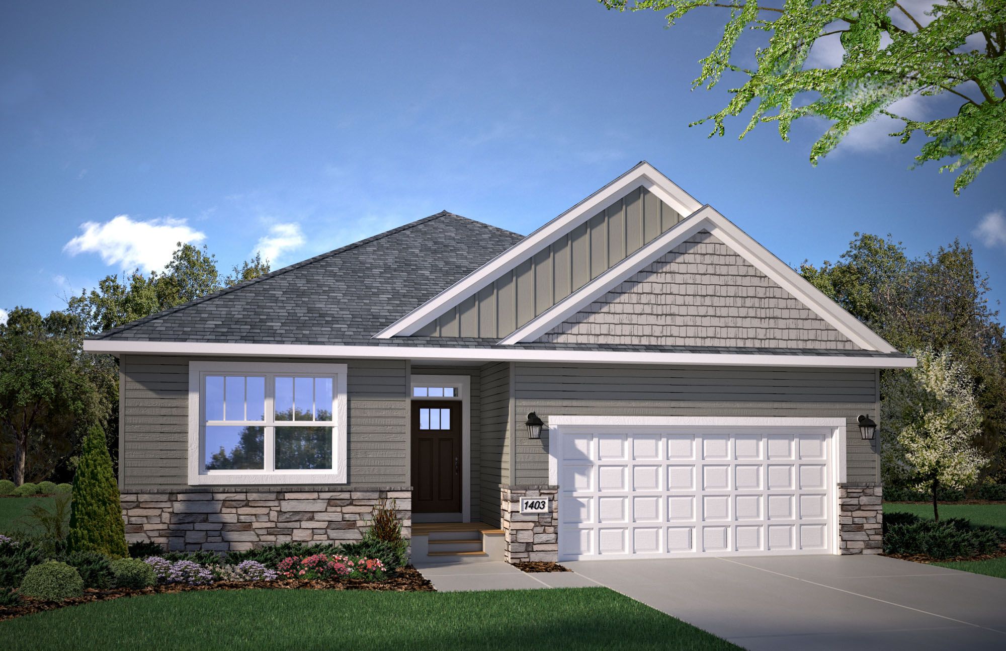 The Cedar - Patio Villa floor plan