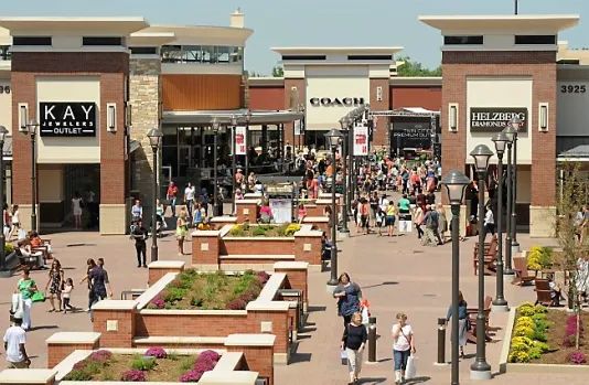 Twin Cities Premium Outlets features over 80 stores with covered walkways for year round outdoor shopping!