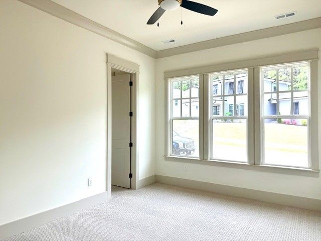Patterned Carpet in Secondary Bedrooms 