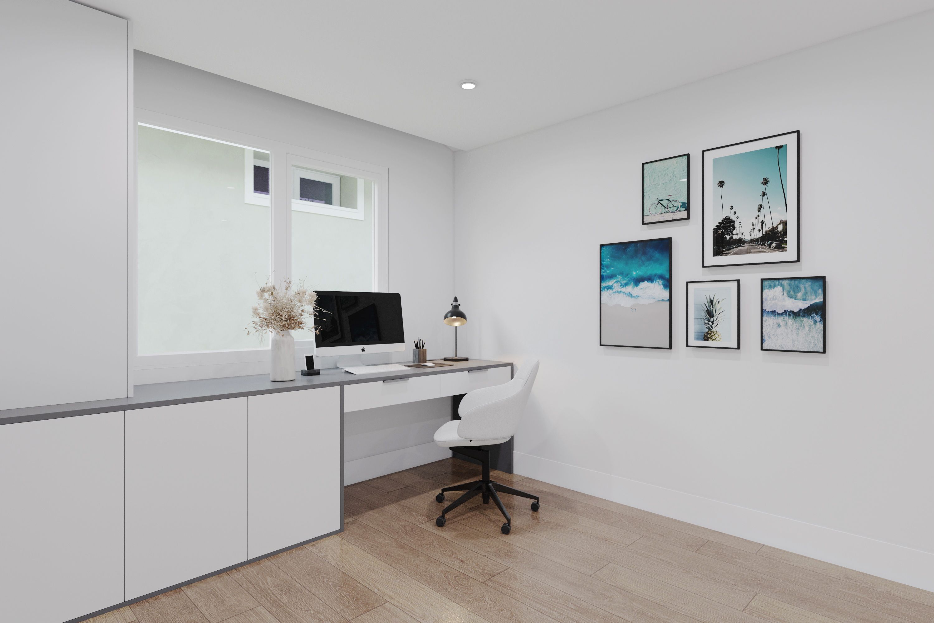 Den is ideal for work, study, or relaxation!