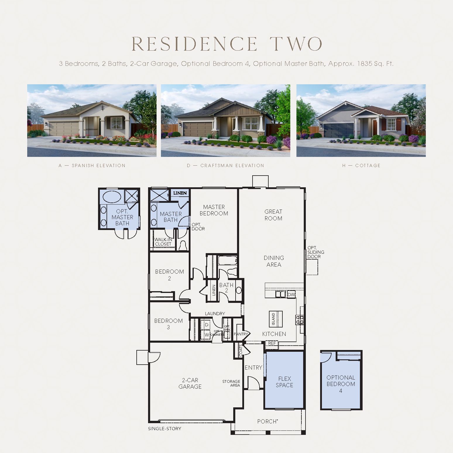 Residence Two Floorplan