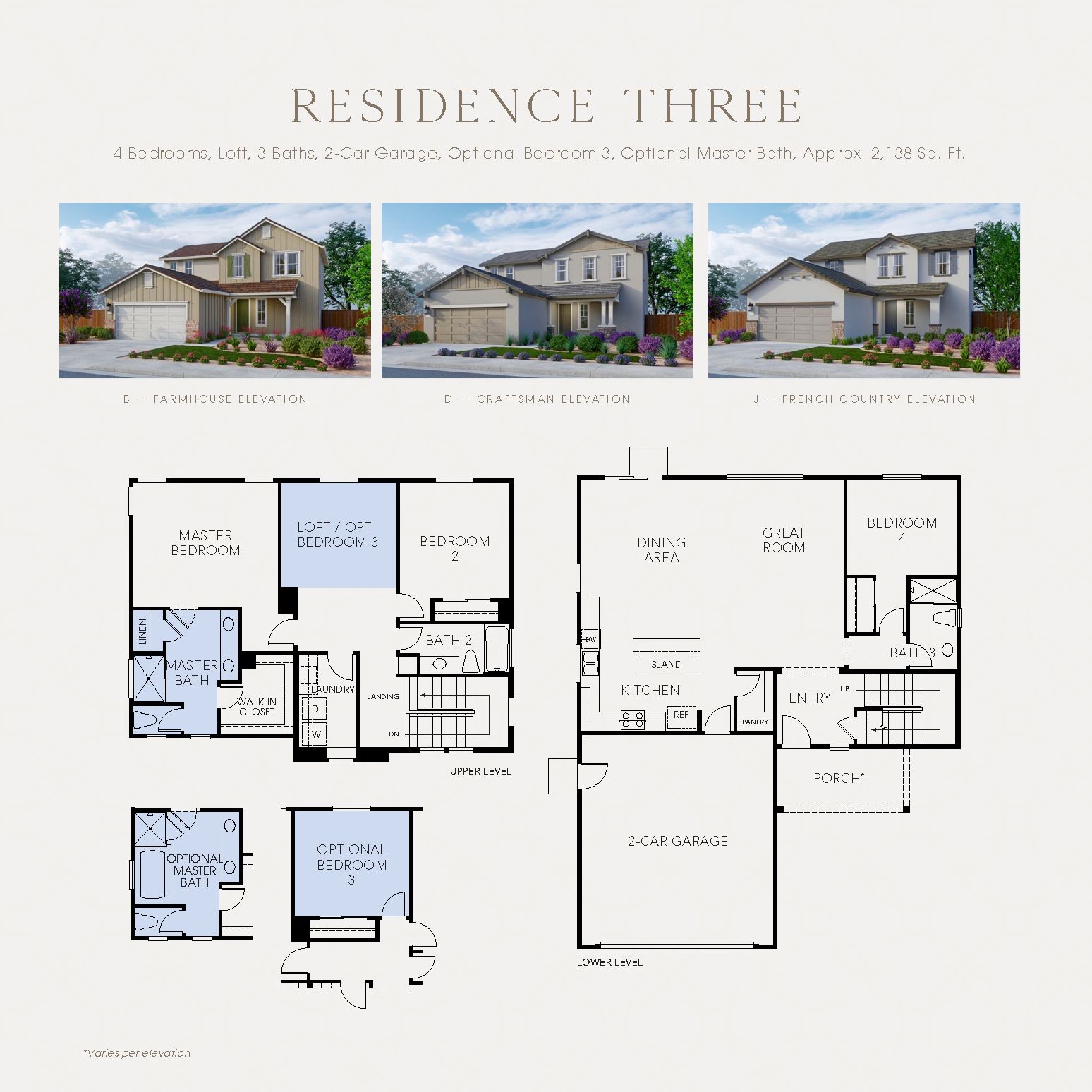 Residence Three Floorplan