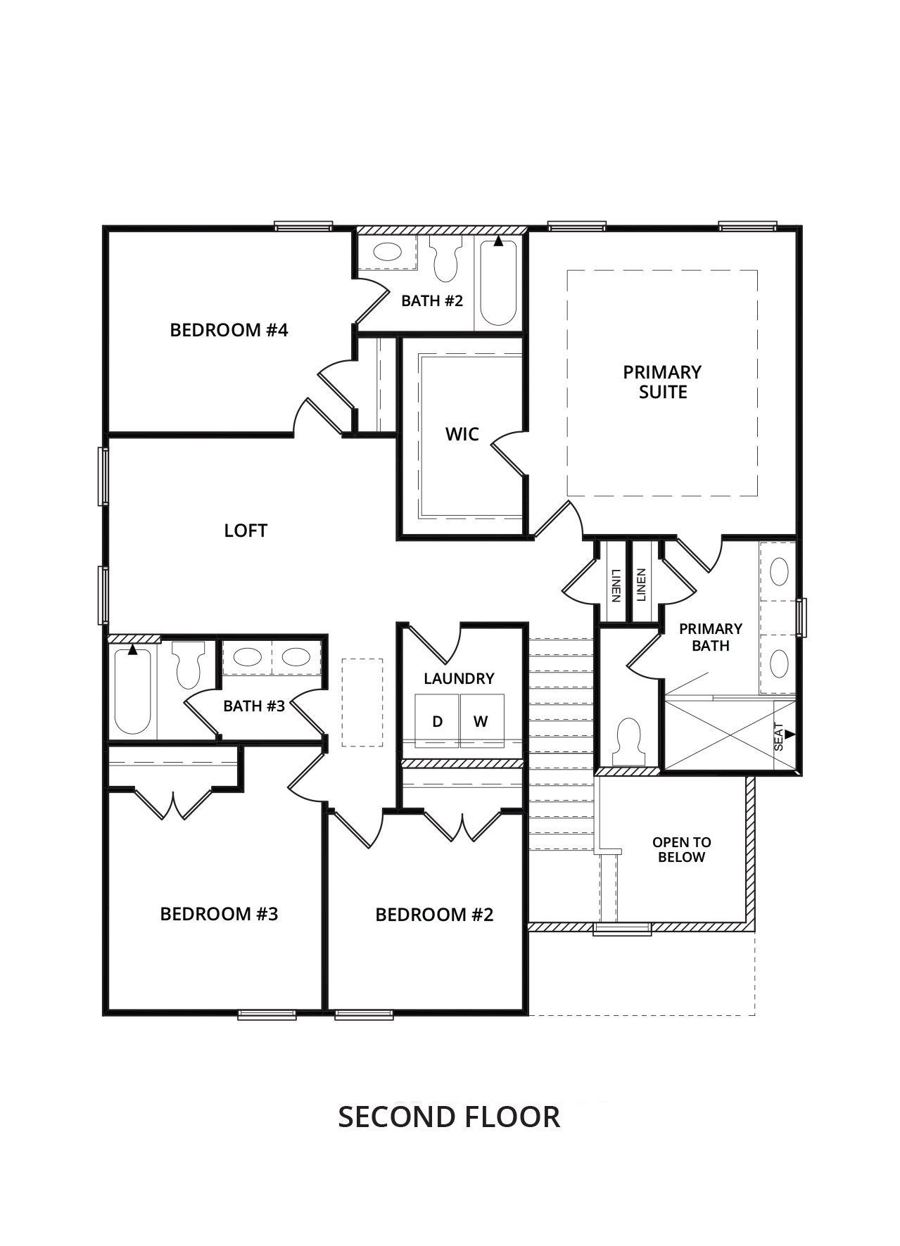 Schubert floor plan
