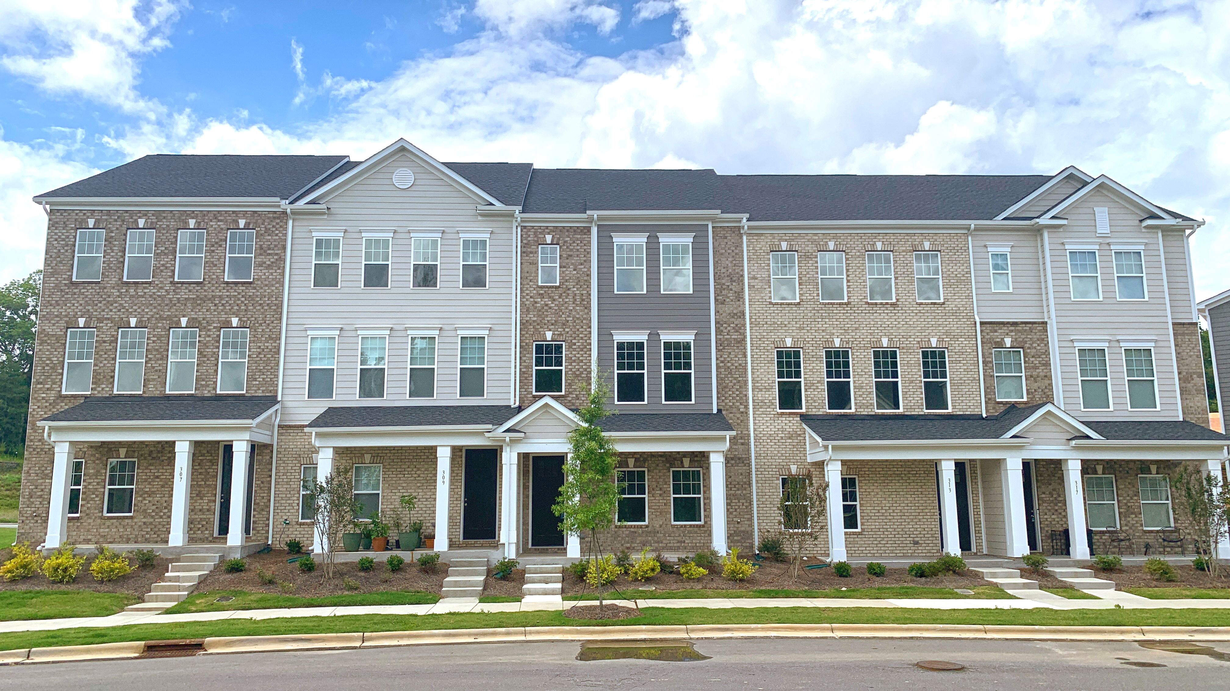 The Townes at Cramerton Mills in Cramerton, NC New Homes by Brookline