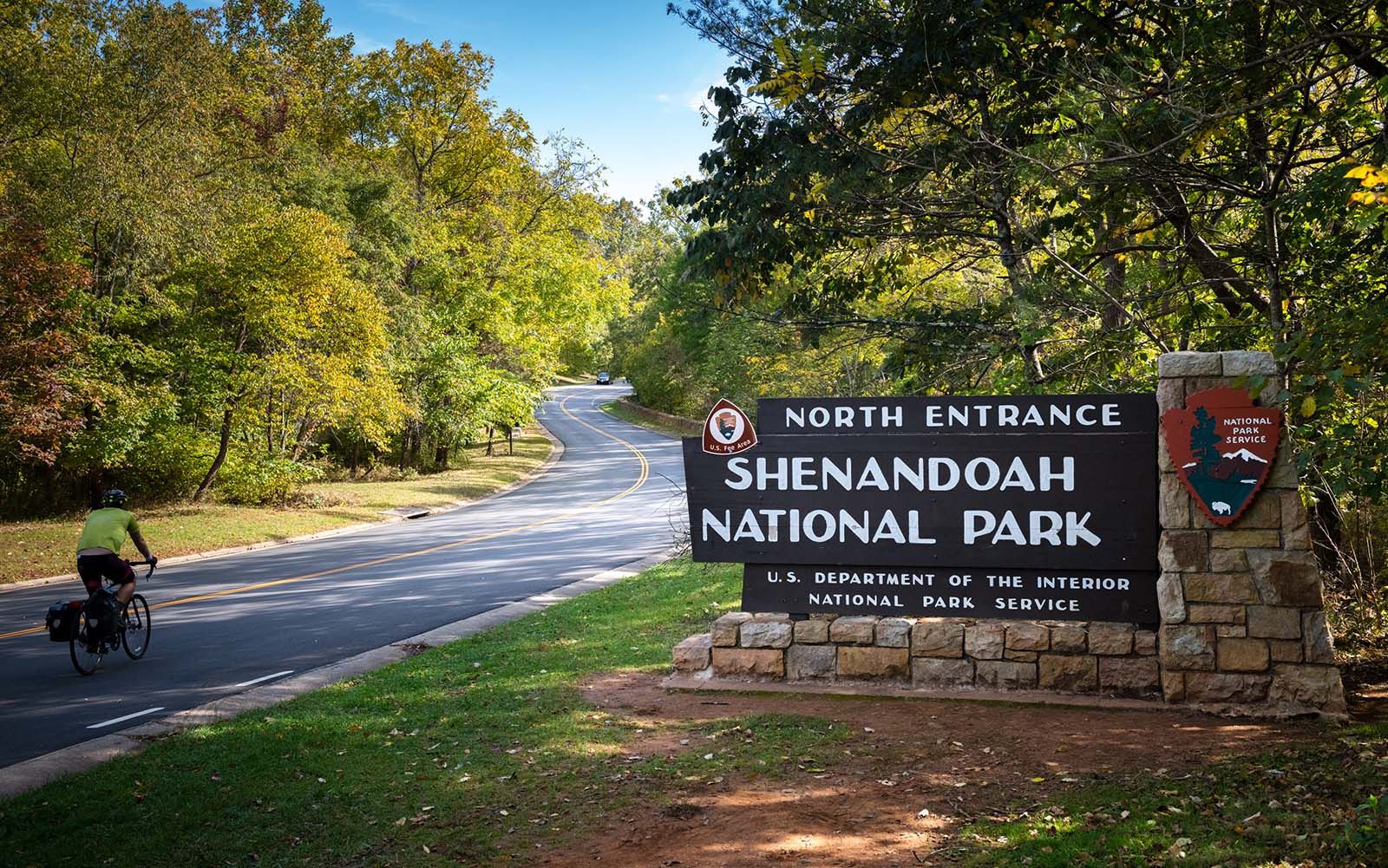 Shenandoah National Park near Snowden Bridge in Stephenson, VA