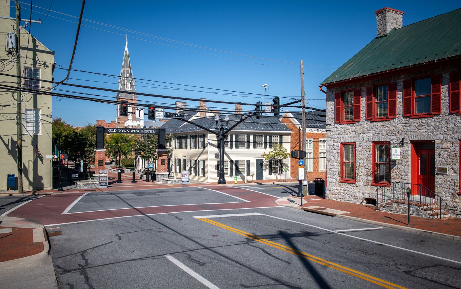 Old town Winchester minutes from Snowden Bridge in Stephenson, VA