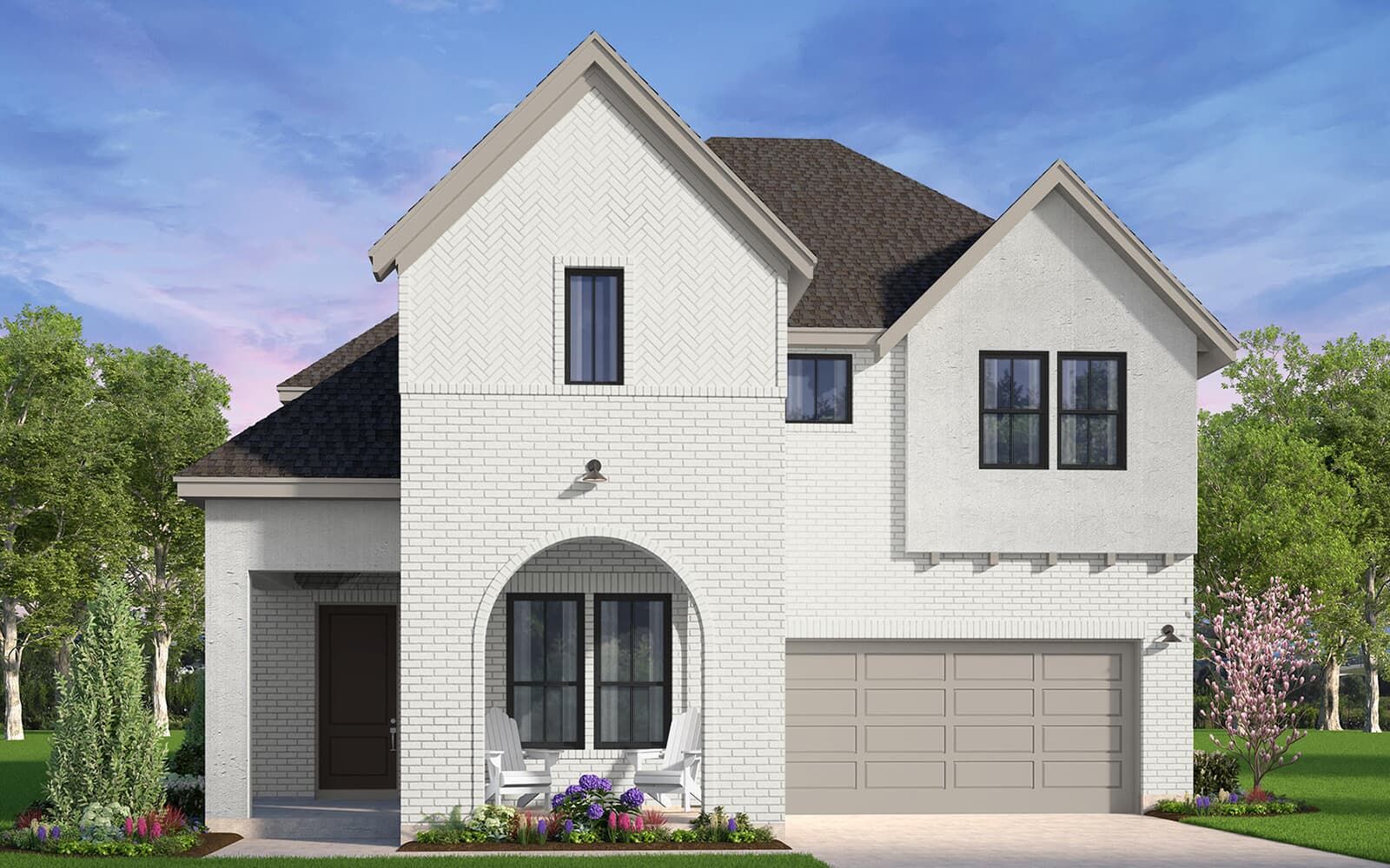 5503 A - 55' Traditional Homes at The Grove Frisco: Frisco, Texas - Brookfield Residential