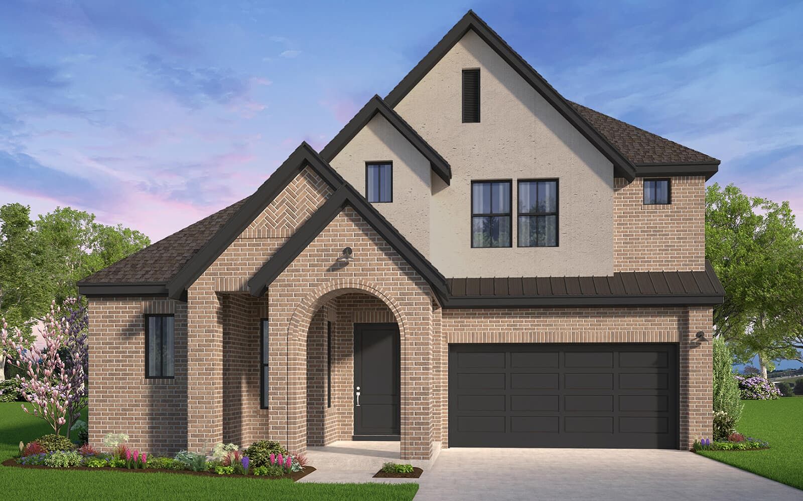 5506 A - 55' Traditional Homes at The Grove Frisco: Frisco, Texas - Brookfield Residential