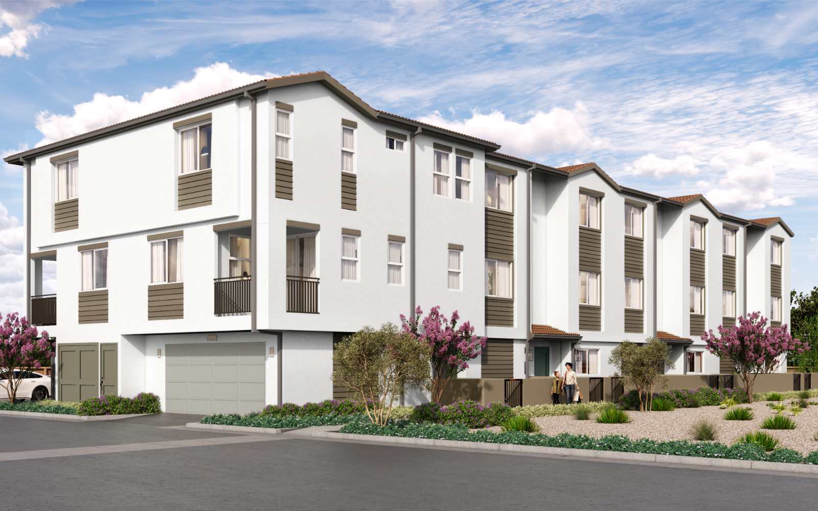 1 - Townhomes at Magnolia: Arcadia, California - Brookfield Residential