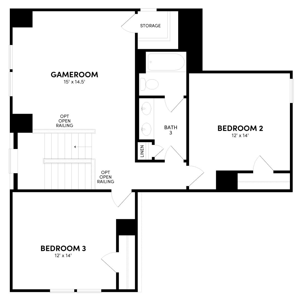 Zinnia - 45' Traditional Homes at Elyson: Katy, Texas - Brookfield Residential