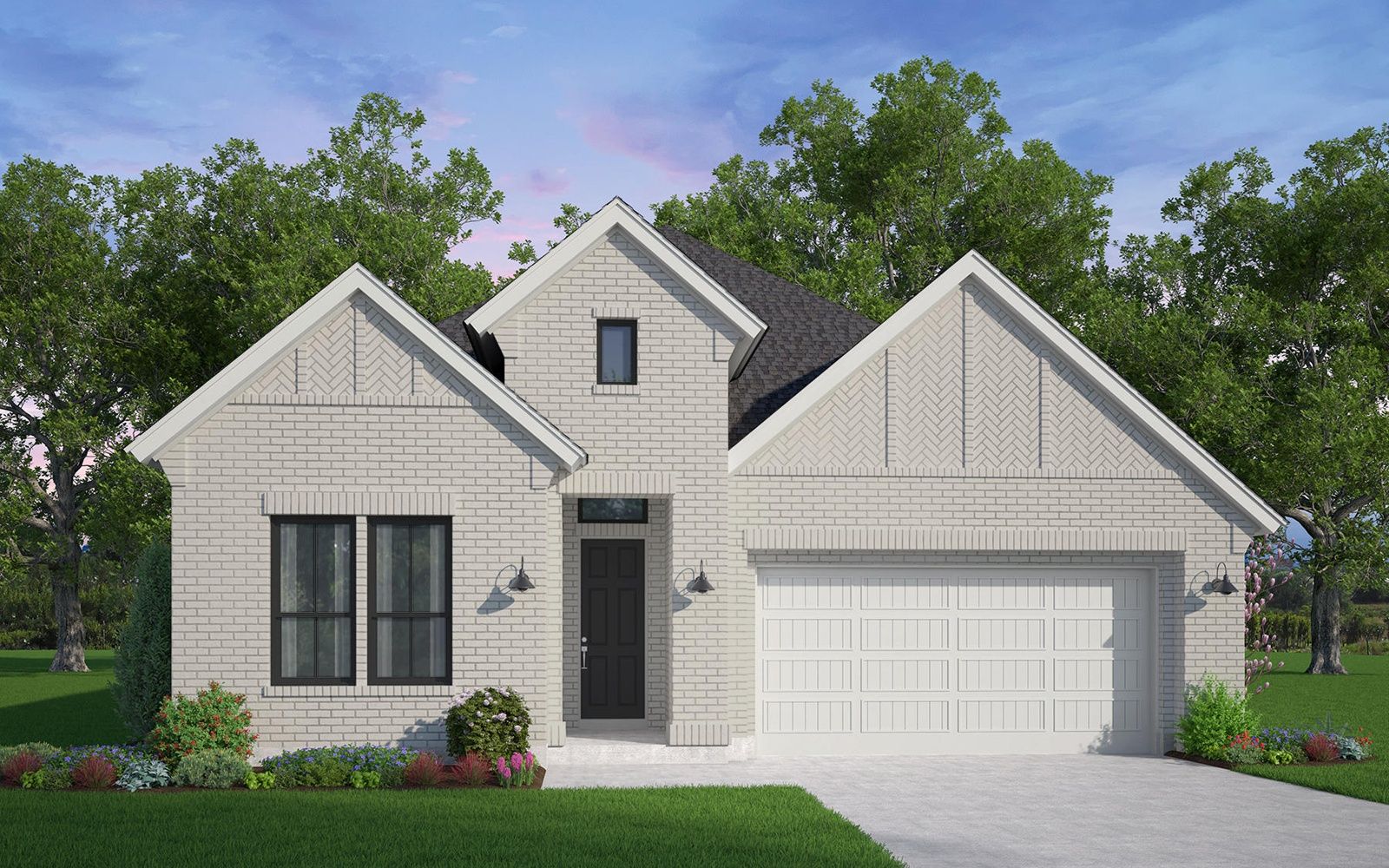 Warner - 50' Traditional Homes at Midline: Webster, Texas - Brookfield Residential