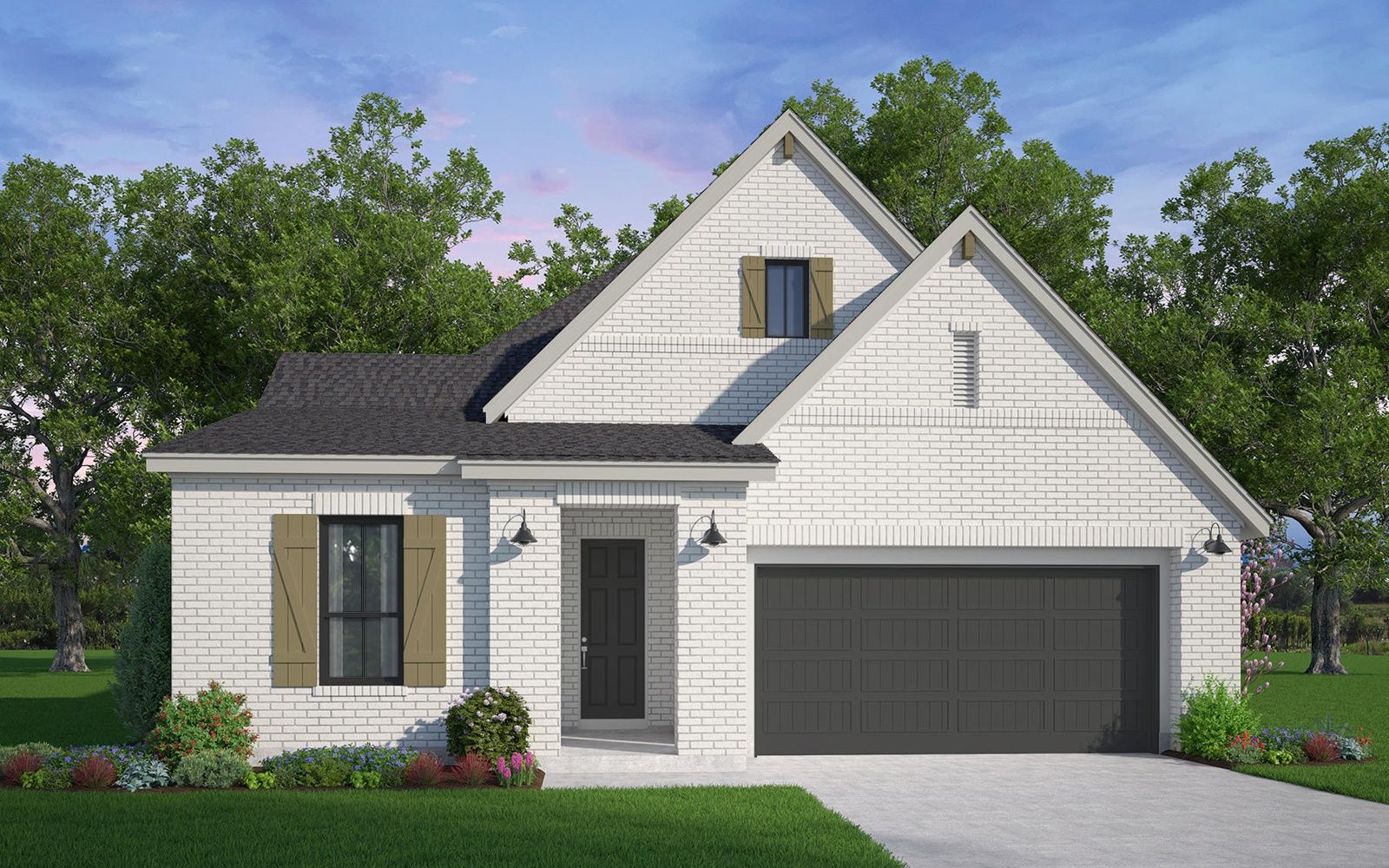 Warner - 50' Traditional Homes at Midline: Webster, Texas - Brookfield Residential