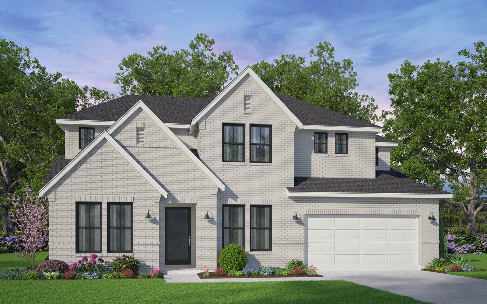 60' Traditional Homes 60' Traditional Homes por Brookfield Residential en Houston Texas