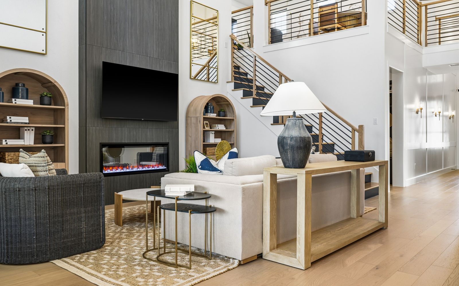 casa en 50' Traditional Homes at Midline por Brookfield Residential