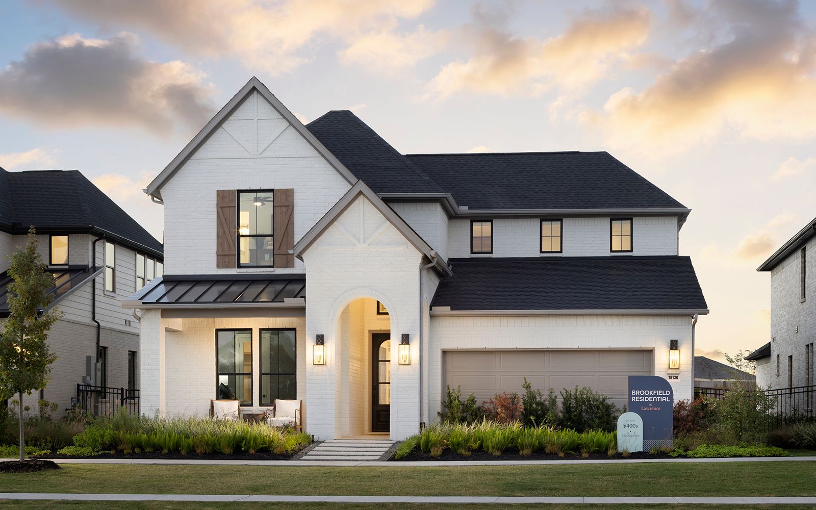 casa en 50' Traditional Homes at Midline por Brookfield Residential