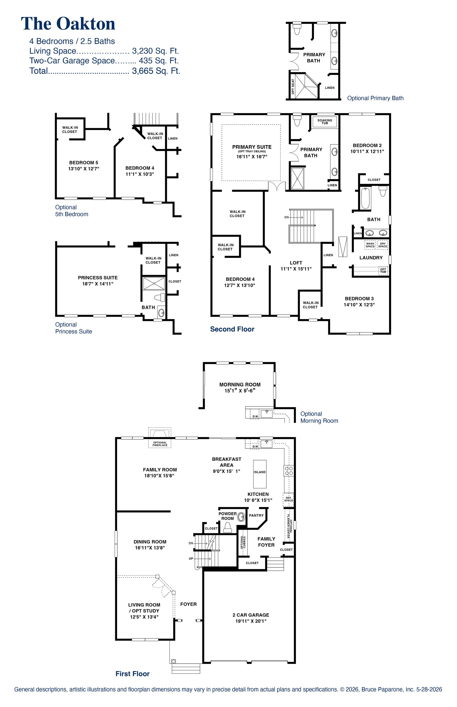 The Oakton Floorplan