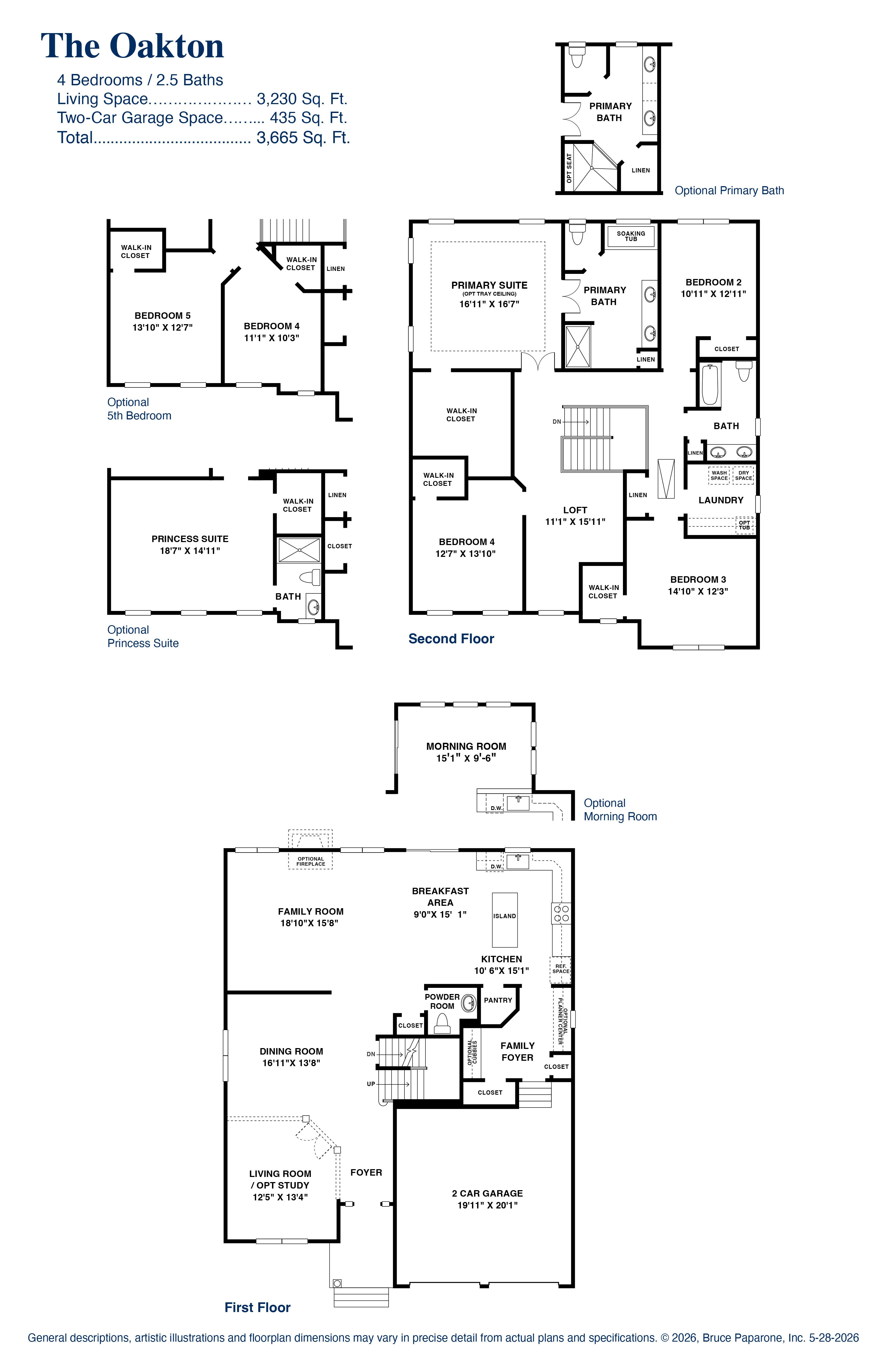 The Oakton Floorplan