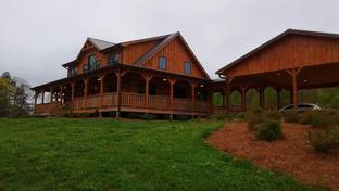Carolina Cabins por Carolina Cabins en Hickory North Carolina