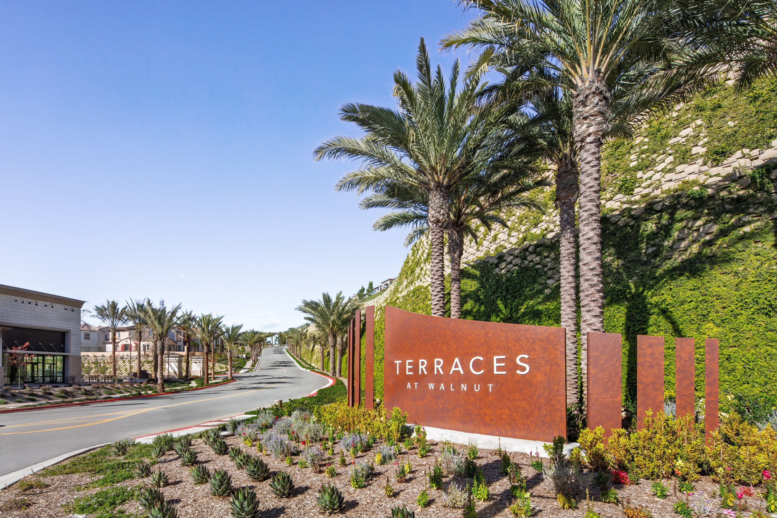 The Terraces at Walnut Signage