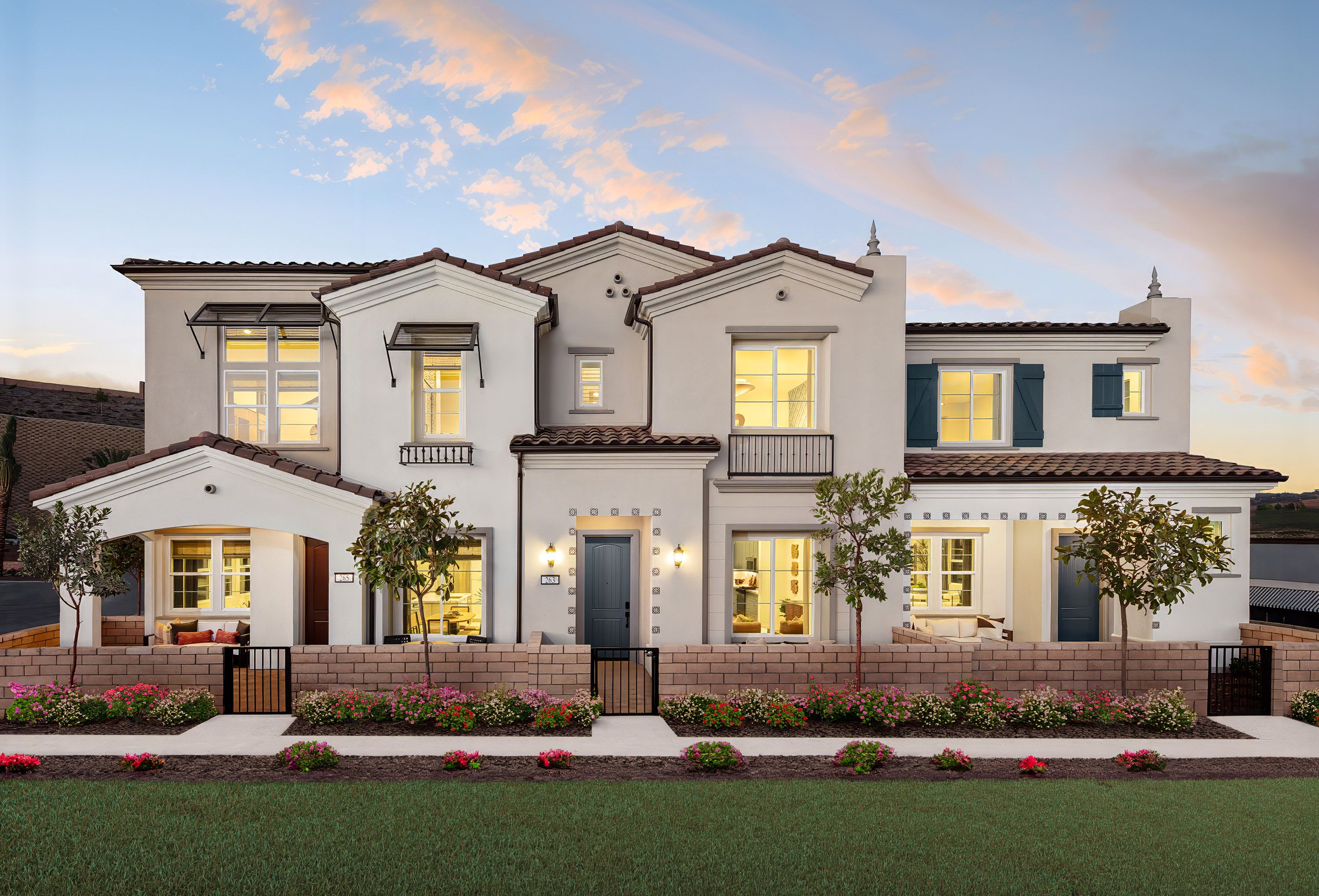 The Felice neighborhood collection showcases a refined selection of two-story townhomes thoughtfully designed for modern living. Offering approximately 1,570 to 1,927 square feet of living space, these homes feature 3 to 4 bedrooms and 2.5 to 3 bathrooms,