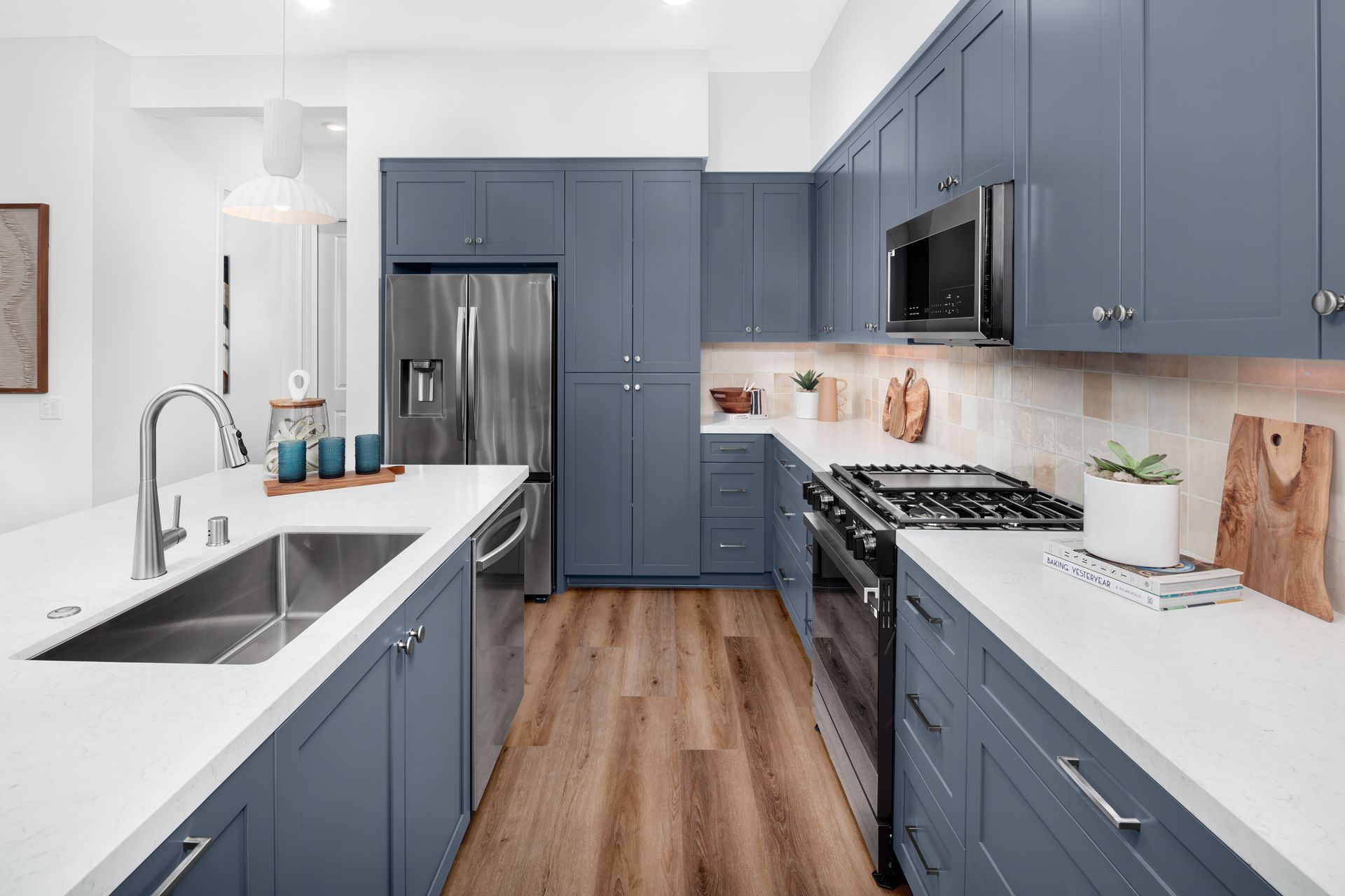 Expansive Kitchen and Cabinetry