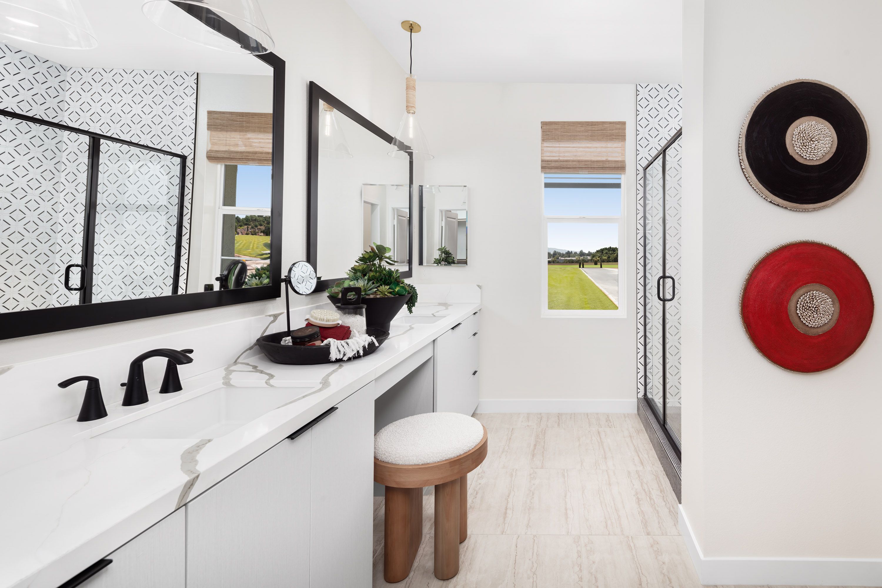 Double-vanity Bathroom